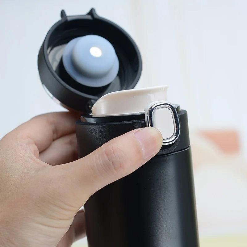 Smart Thermos Stainless Steel Water Bottle