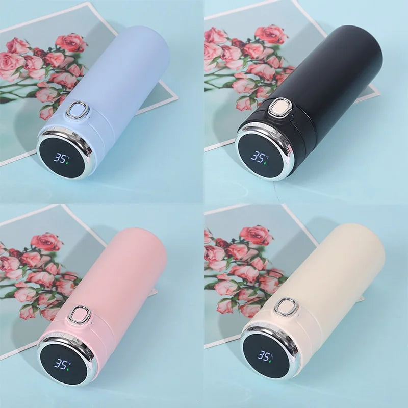 Smart Thermos Stainless Steel Water Bottle